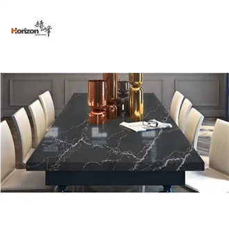 Quartz Black Calacatta For Indoor Design Quartz Slabs
