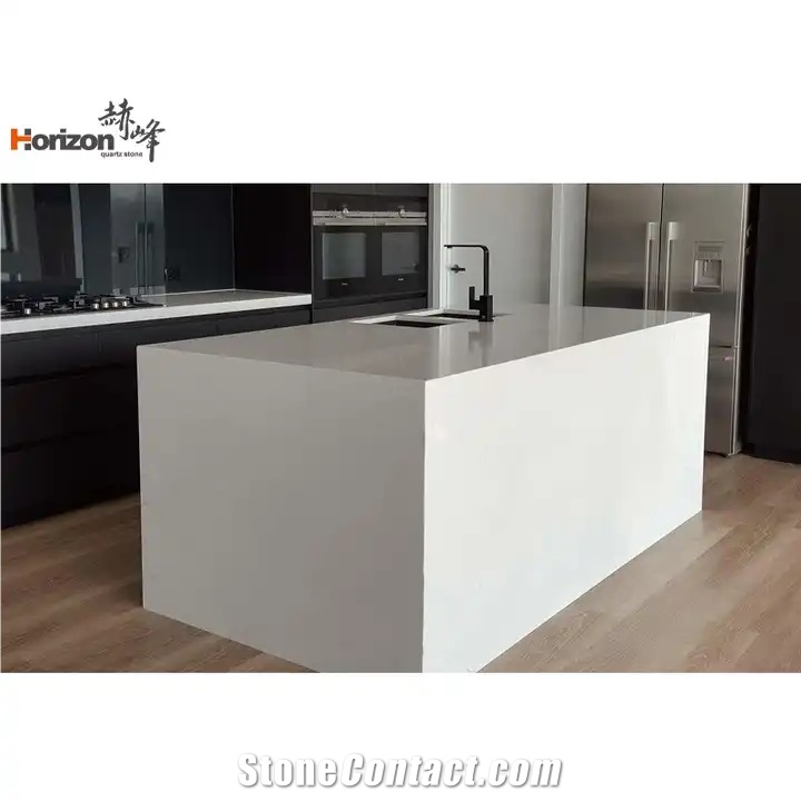 White Quartz Carrara Big Slabs Quartz Slabs