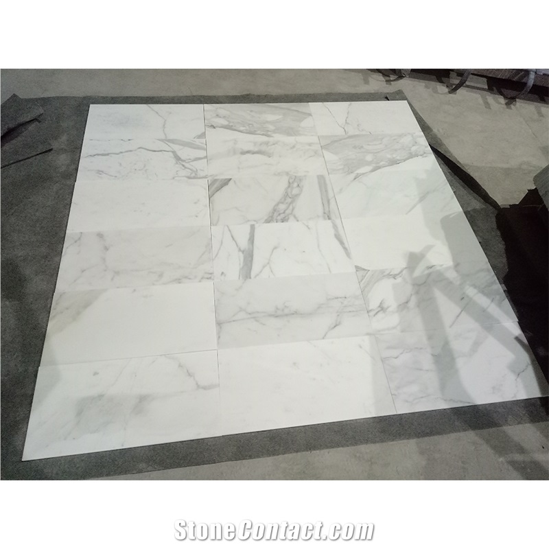 Calacatta Marble Floor Tile Natural Stone Marble Slab Tile