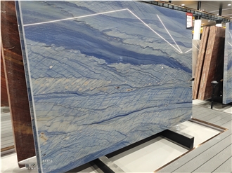 Luxury Azul Macaubas Countertop Slabs
