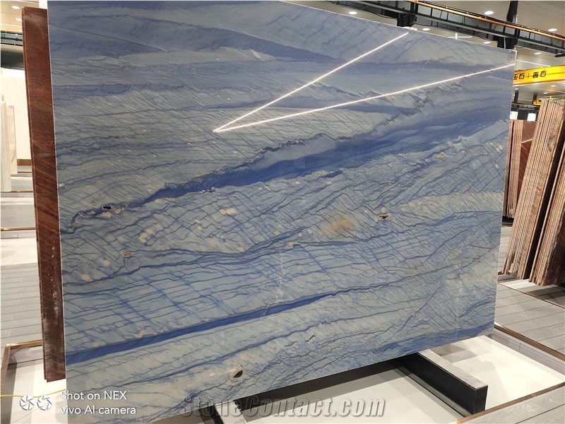 Luxury Azul Macaubas Countertop Slabs