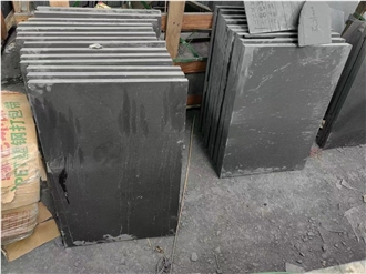 China Shanxi Black Slate Slab Tiles