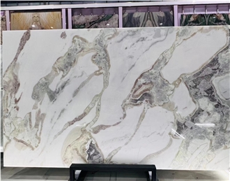 Fendi White Marble Slab Tiles