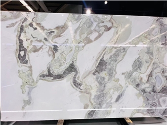 Fendi White Marble Slab Tiles