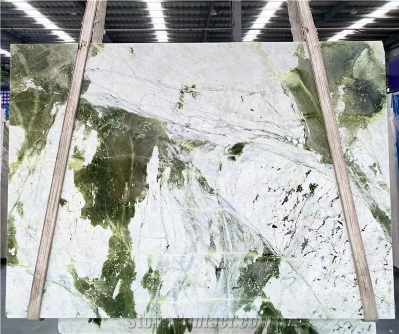 Glacier Green Athens Jade Marble Slab Tiles