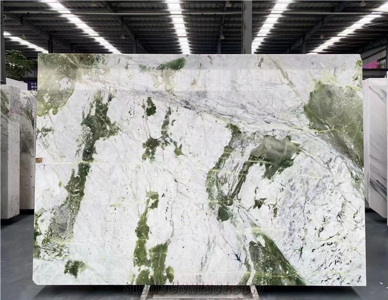 Glacier Green Athens Jade Marble Slab Tiles