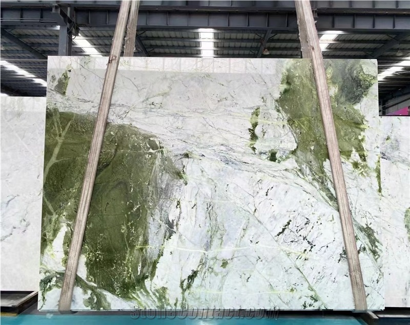 Glacier Green Athens Jade Marble Slab Tiles