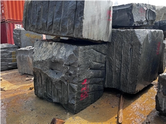 Granite Blocks, India Black Granite Blocks