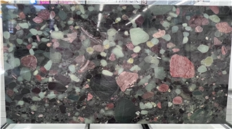 China Multicolor Lithosporic Granite Slabs Tiles China Multicolor Lithosporic Granite Slabs Tiles