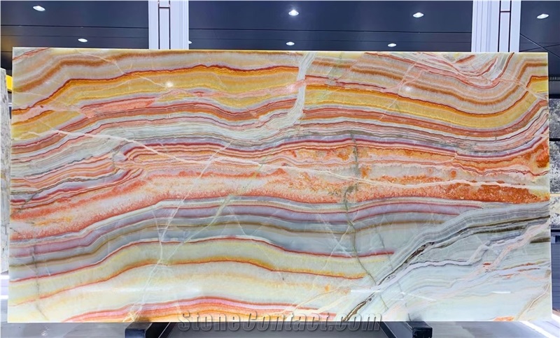 Iran Karaj Rainbow Onyx Rainbow Persian Onyx  Wall Tiles