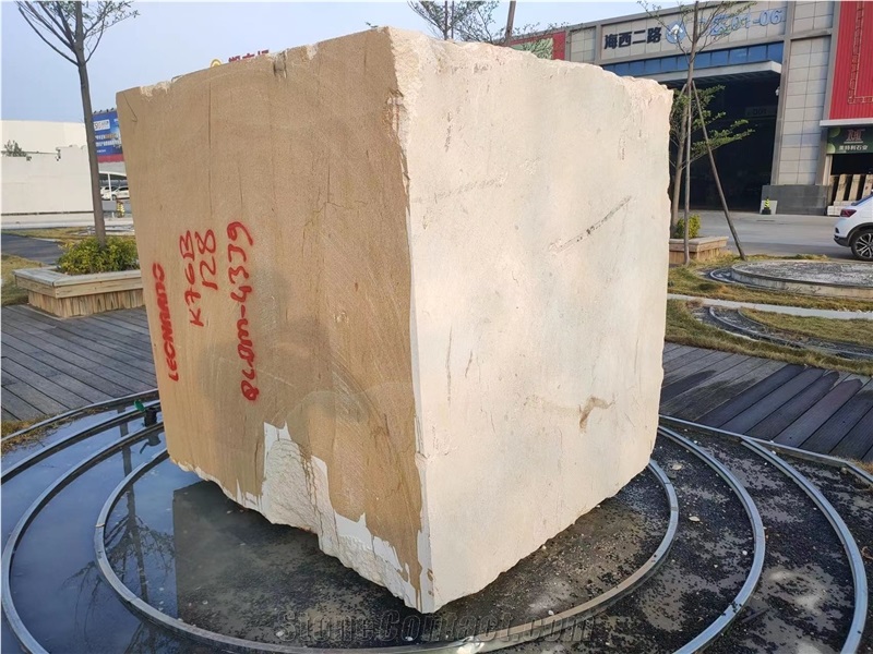 Turkey Beige Moca Limestone Blocks