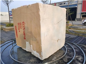 Turkey Beige Moca Limestone Blocks