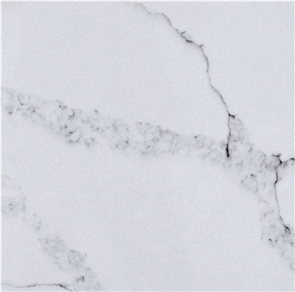 AQ6240 Artificial Calacatta Quartz Stone Slabs Decoration