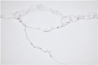 Calacatta Snow Quartz Slabs AQ6240