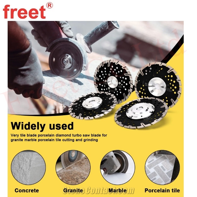180Mm Diamond Dry Cutting Blade With Flange 22.23Mm