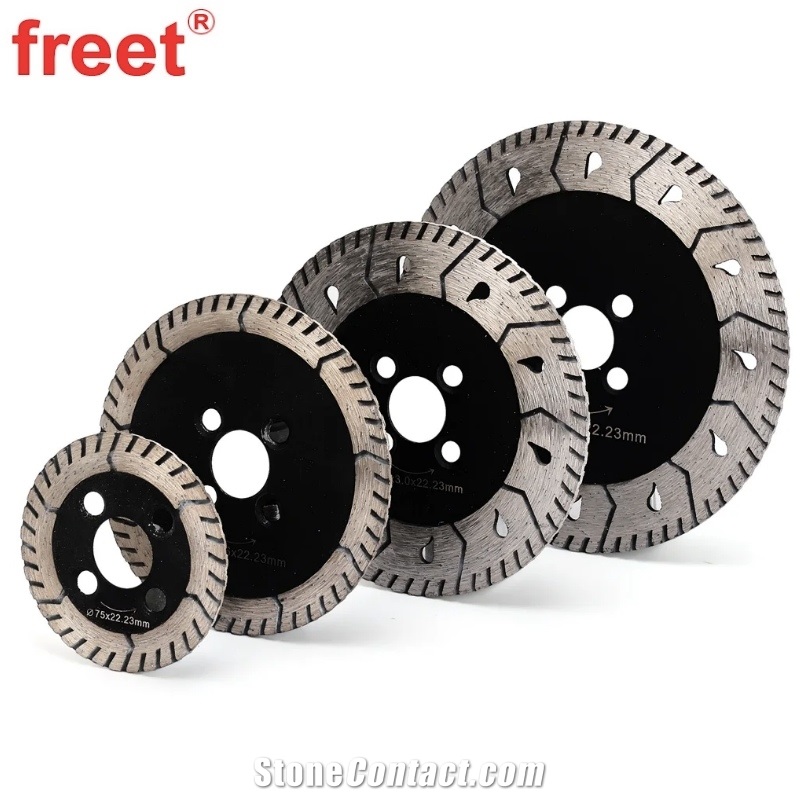 D75mm-150Mm Diamond Turbo Saw Blade For Porcelain Tile