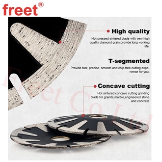 Diamond Tools Concave Curved Cutting Grinding Saw Blade