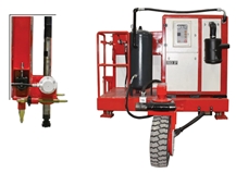 Wheeled Marble Quarry Drilling Rig Machine