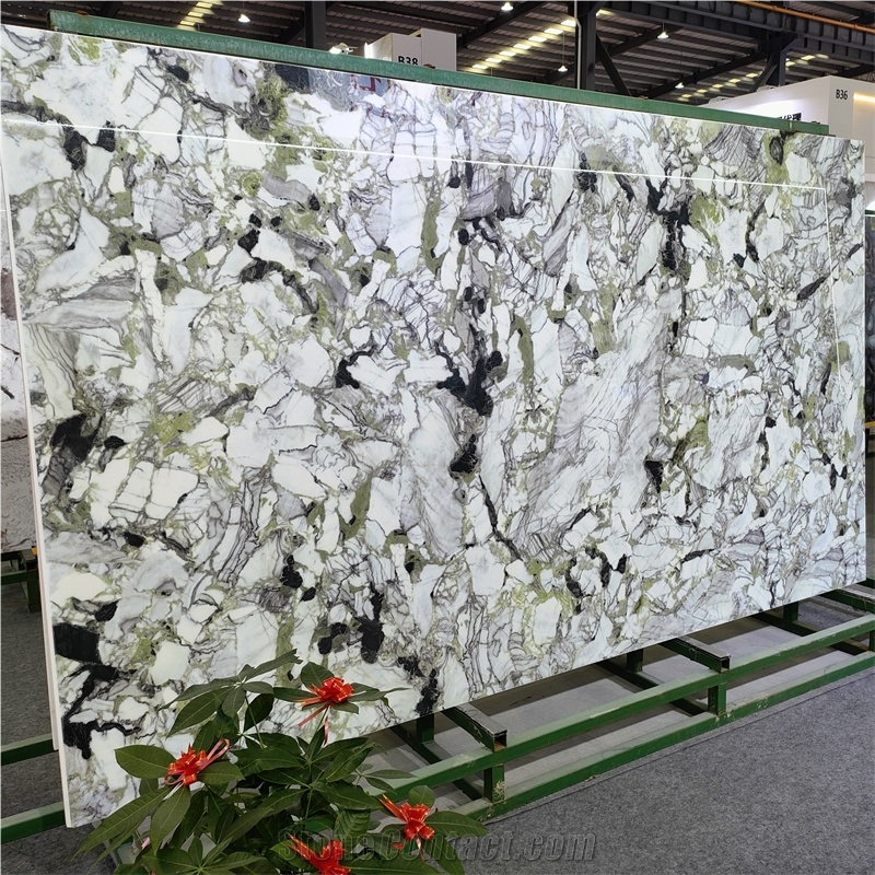 Ice Green  Nano Crystallized Glass For 20 Mm Wall Ties