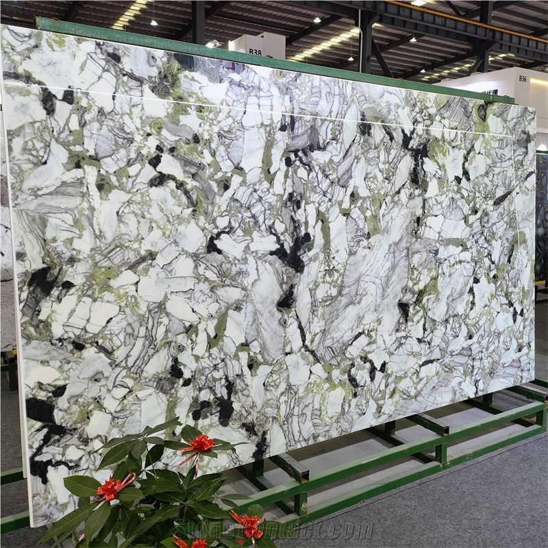 Ice Green  Nano Crystallized Glass For 20 Mm Wall Ties
