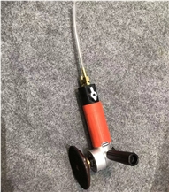 Air Pressure Polisher Side Rear Exhaust Polishing Grinding Machine