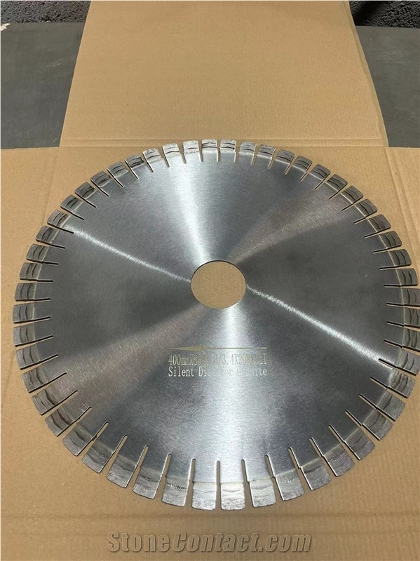 D400mm Silent Diamond Saw Blade For Granite