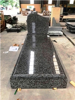 Vietnam Gray Granite Tombstone Europe Asia