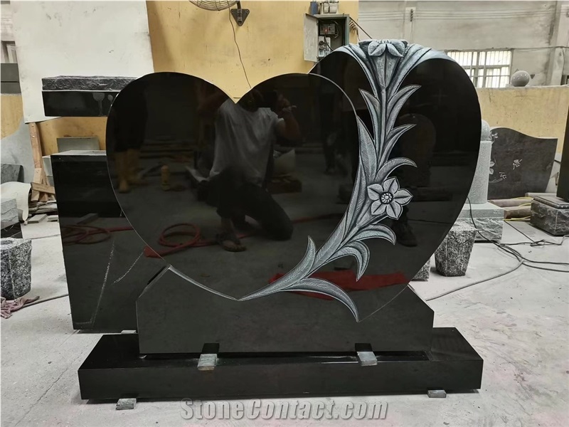 Vietnam Gray Granite Tombstone Europe Asia