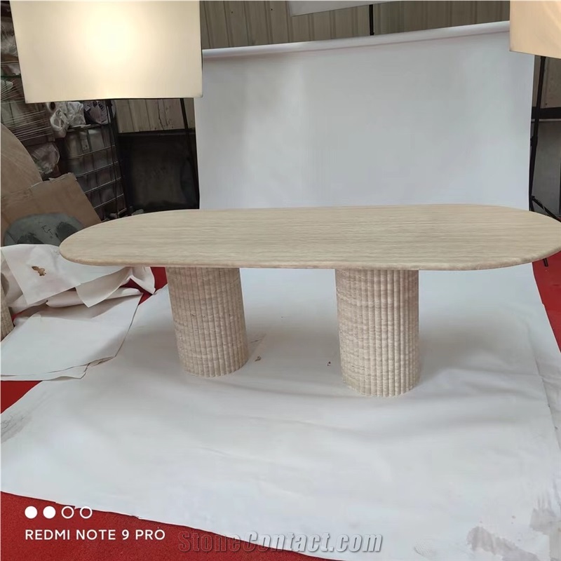 Luxury Solid Marble Statuario Coffee Table For Office Decor