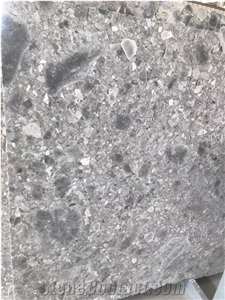Grey Conglomerate Polished/Rough Slabs & Tiles