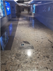 Grey Conglomerate Polished/Rough Slabs & Tiles