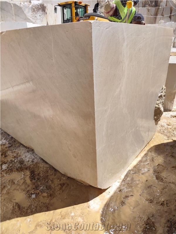 Ermenek Beige Marble Blocks
