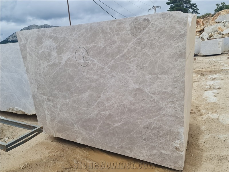Konya Grey Marble Block