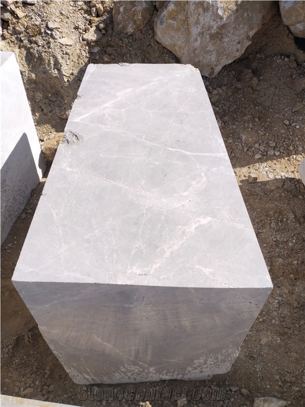 Silver Galaxy Marble Blocks