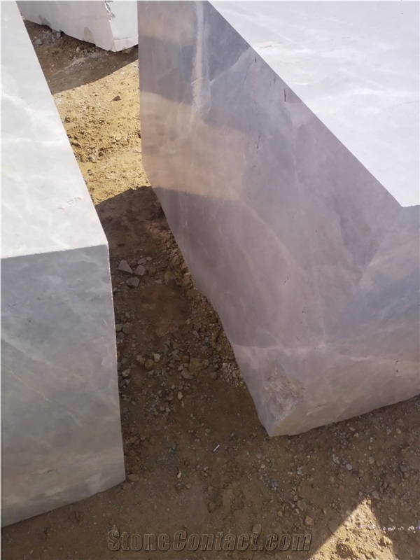 Silver Galaxy Marble Blocks