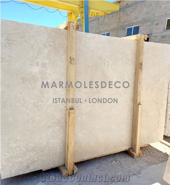 Light Travertine Slabs