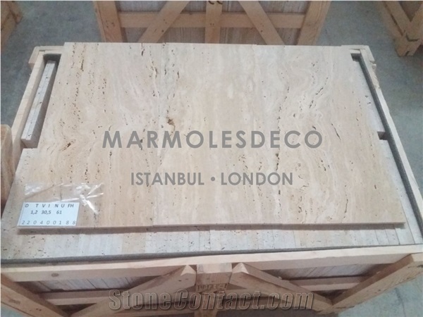 Light Travertine Slabs