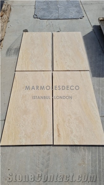 Light Travertine Slabs