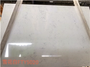 Carrara White Highly Imtimated Artificial Marble