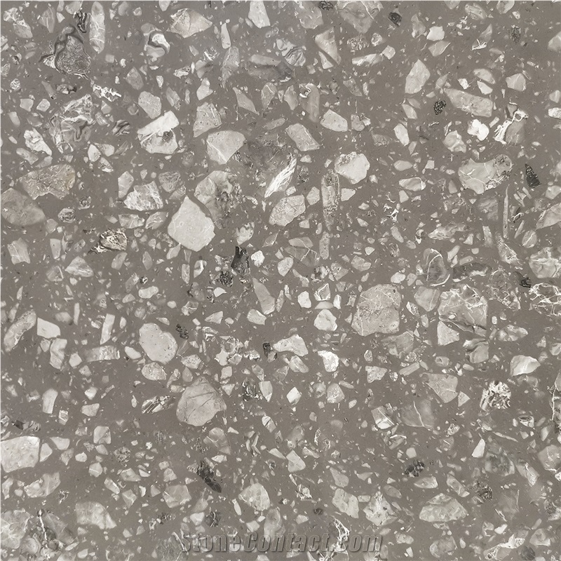 Fatiya Artificial Marble Aggregate Floor Tile Slab Indoor
