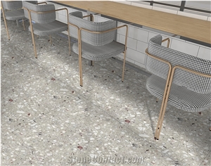 Fatiya Artificial Marble Aggregate Grey Design Wall Tile