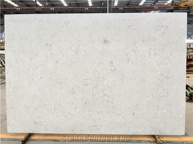 Fatiya Artificial Marble Albert White Wallboard Slab
