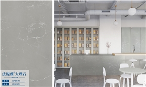 Fatiya Artificial Marble Flash Grey Interior Decoration