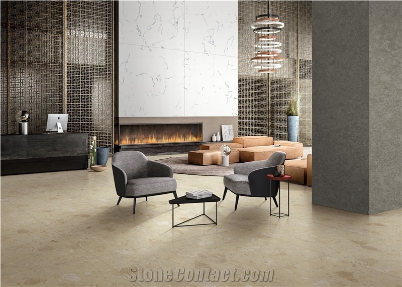 Fatiya Artificial Marble Pisa Grey Wall Decoration Slab