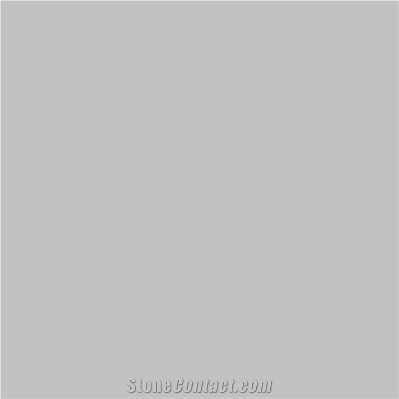 Fatiya Artificial Marble Pure Color Cement Grey Tile Slab