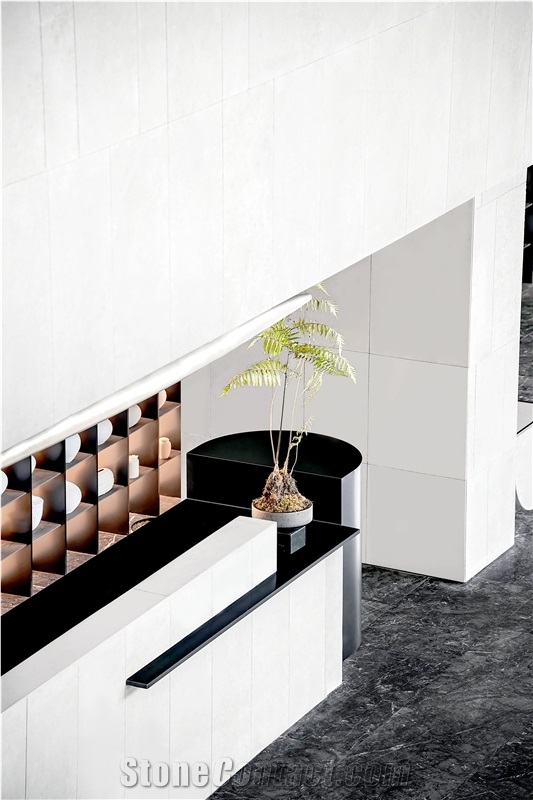 Fatiya Artificial Marble Pure Series Super White Slab