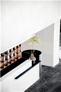 Fatiya Artificial Marble Pure Series Super White Slab