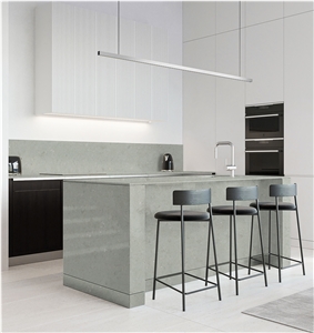 Fatiya  Phantom Grey Interior Decoration Artificial Marble