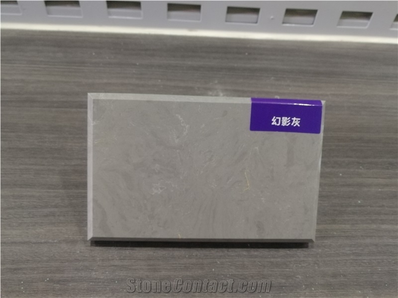 Fatiya  Phantom Grey Interior Decoration Artificial Marble