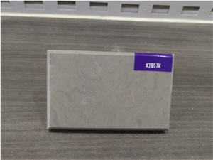 Fatiya  Phantom Grey Interior Decoration Artificial Marble
